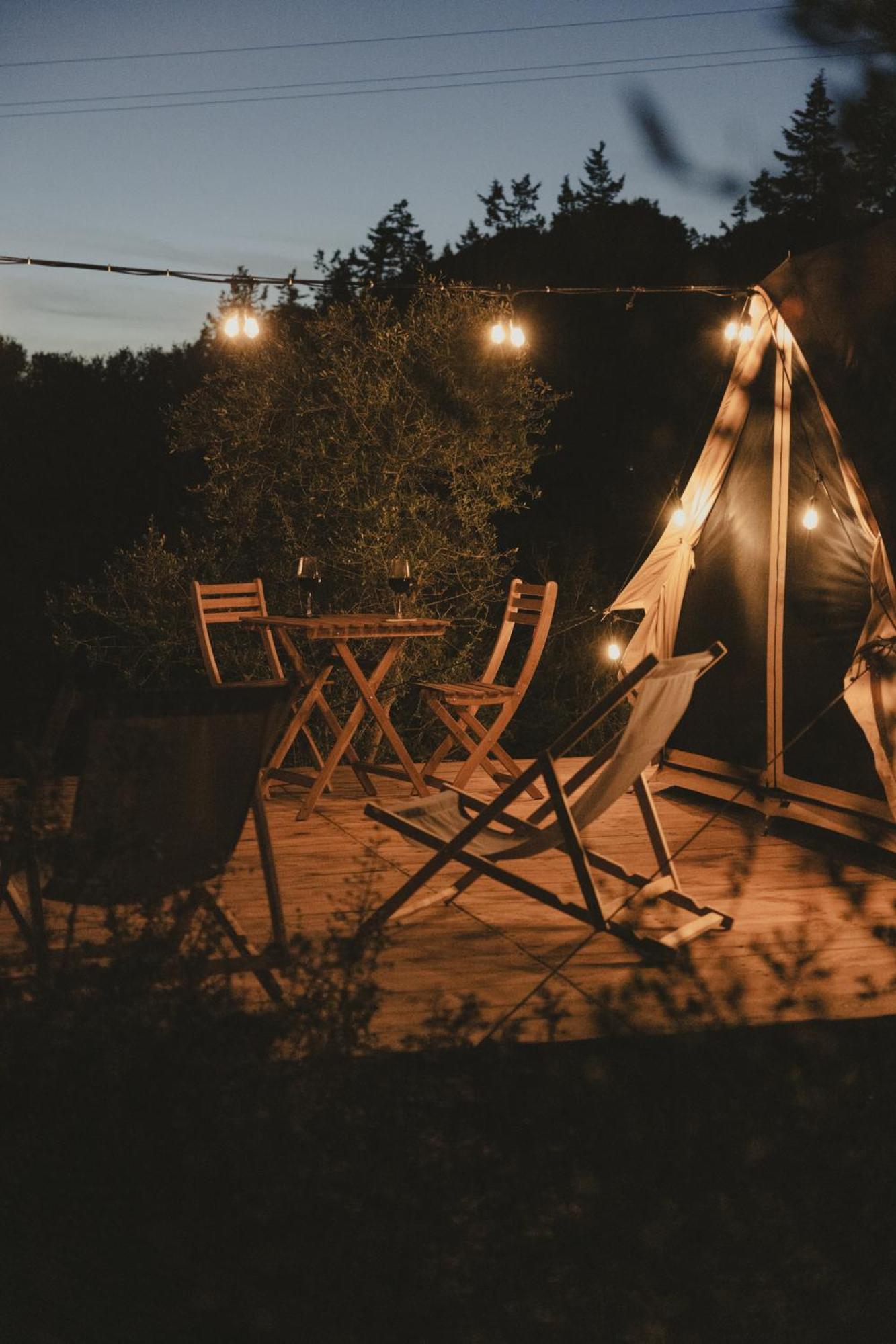 Tranquilo Glamping Hotel Hozanejos Buitenkant foto
